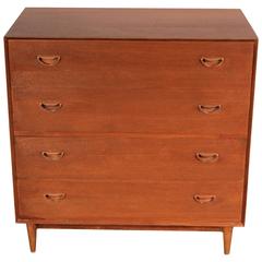 Peter Hvidt Four-Drawer Dresser and Vanity