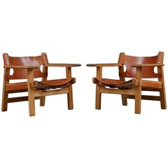 Vintage Børge Mogensen Spanish Chairs