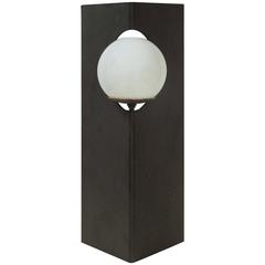 Paul Marra Textured Steel Solitaire Desk or Table Lamp 12