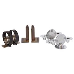 Three Pair Classic Chase Machine Age Designs, Walter Von Nessen, Gerth & Gerth 8