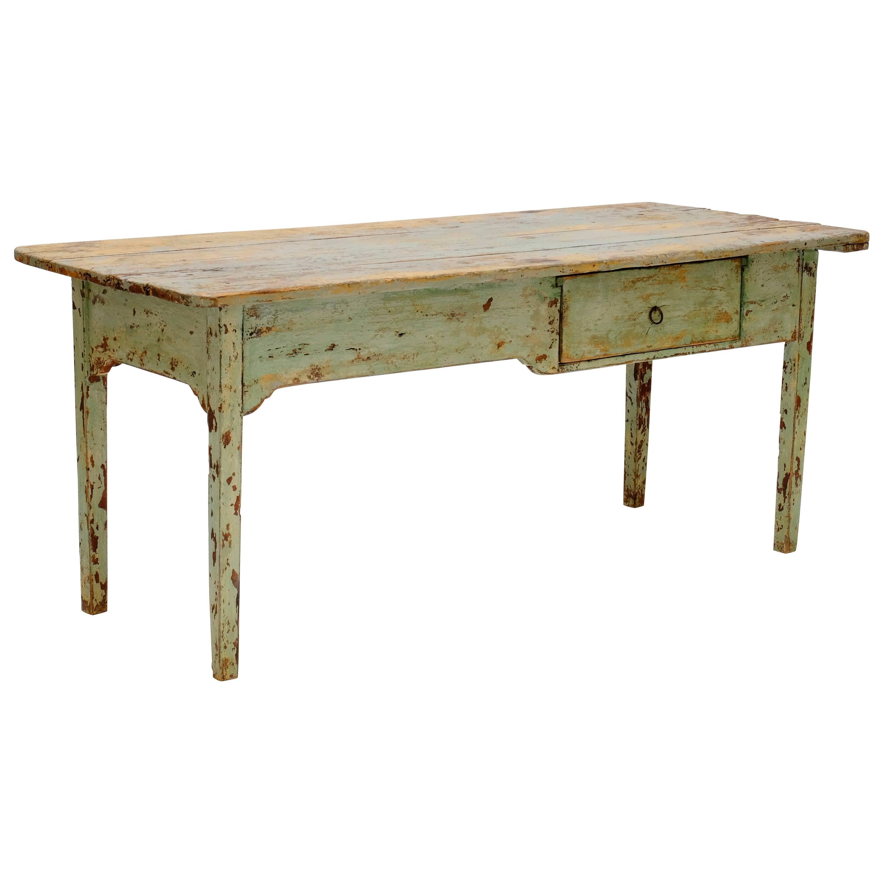 Early 19th Century Italian Farm Table For Sale