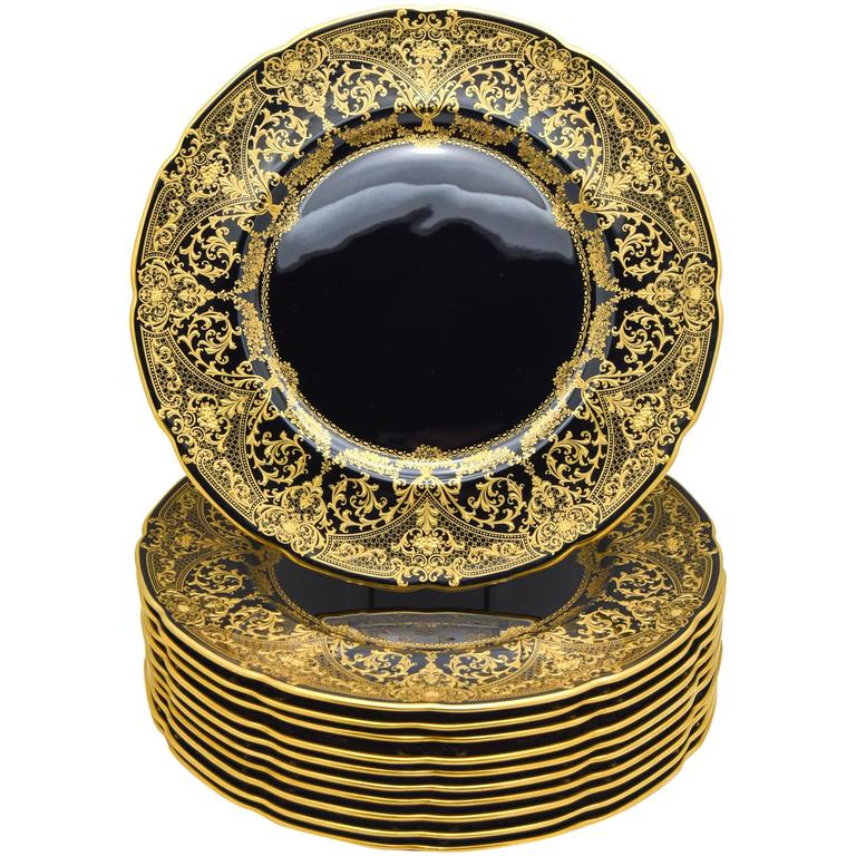 Gold Dinner Plate