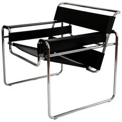 Original Bauhaus Wassily Lounge Chair by Marcel Breuer