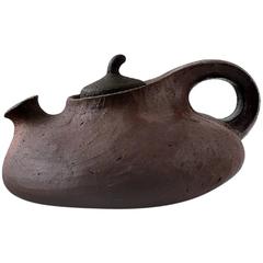 Gutte Eriksen, Own Workshop, Tea Pot in Ceramics, Japonism, 1947