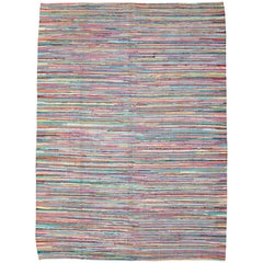 Vintage American Rag Rug