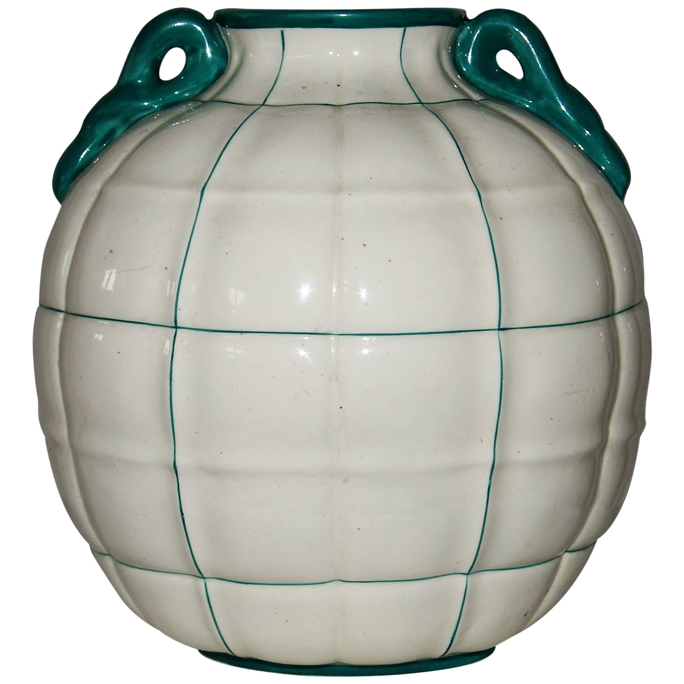 Ceramic Vase by Gio Ponti Manufactured by Richard Ginori
