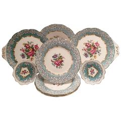 Used English Royal Albert "Enchantment" 8-Piece China Set