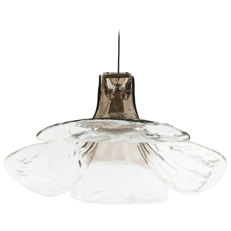 Pendant Light by Carlo Nason for Mazzega, Italy, 1970 1