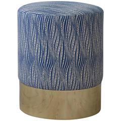 Azucena Stool in Linen Textile 4