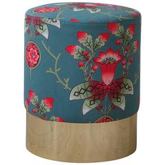 Azucena Stool in Printed Textile 3