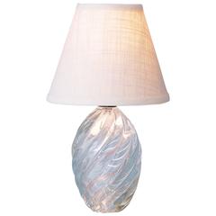 Vintage Murano Glass Table Lamp 3