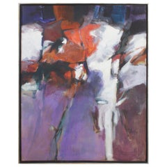 Modernist Abstract Painting by Ned O Wert