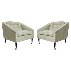 Pair of Milo Baughman for James Inc. Armchairs 6