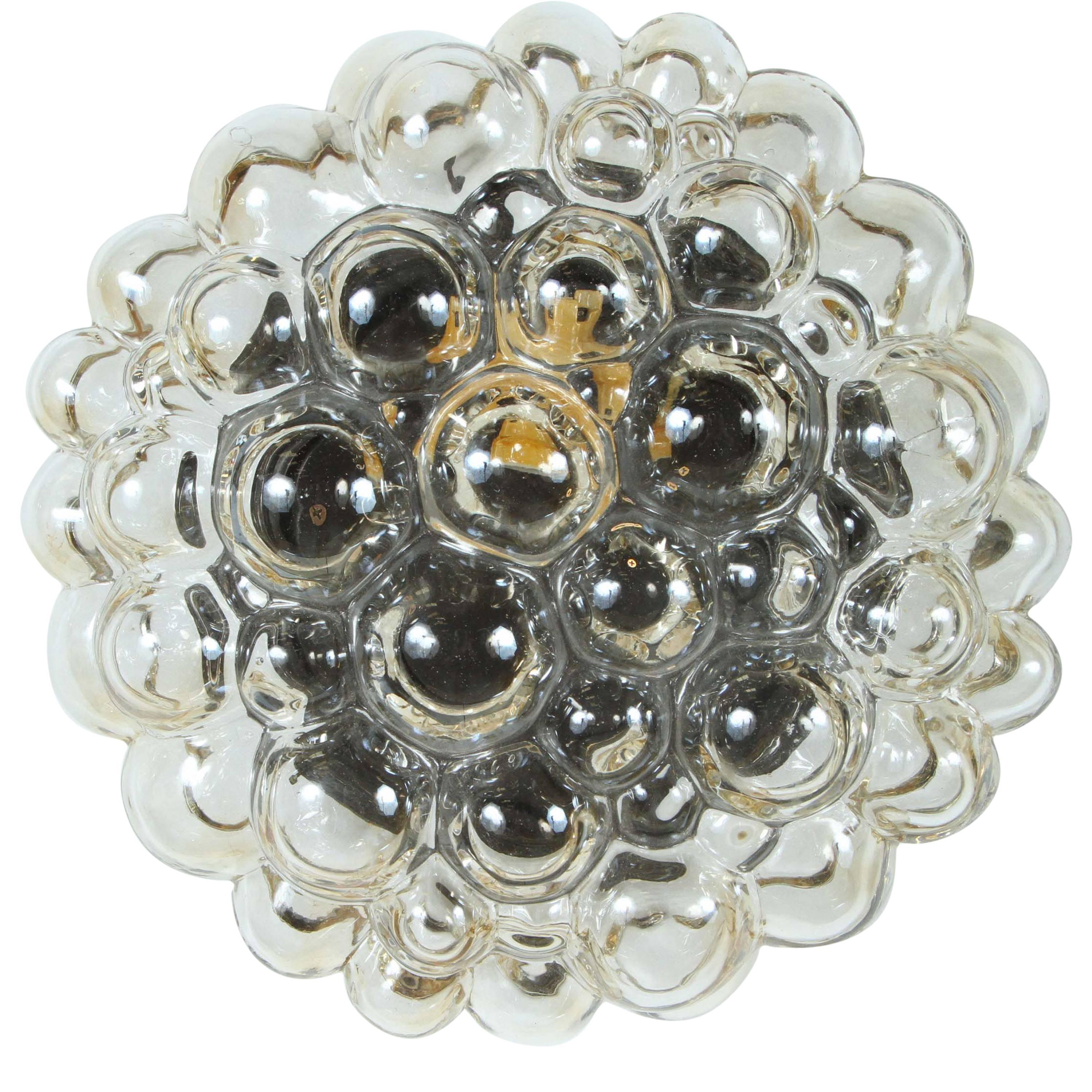Limburg Champagne Bubble Glass Sconce / Flush Mount by Helena Tynell