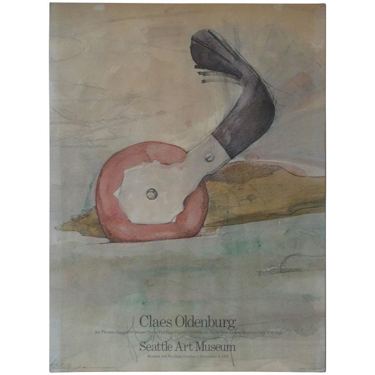 Claes Oldenburg Signed Typewriter Eraser For Sale at 1stDibs