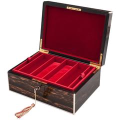 Art Deco Coromandel Jewellery Box