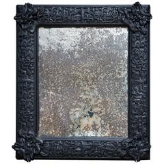 Antique Ebonized Mirror