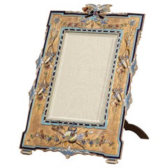 19th Century French Decorative Bronze Picture Frame