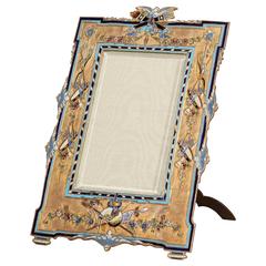 19th Century French Decorative Bronze Picture Frame 5
