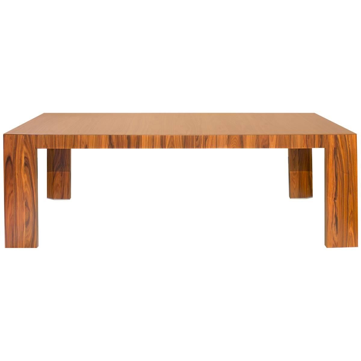 Cassina El Dom Rosewood Dining Table by Hannes Wettstein Modern, Italy For Sale