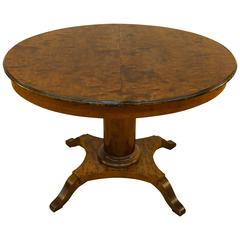 Antique Swedish Pedestal Table