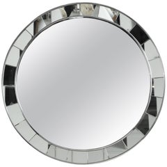 Mid-20th Century Fontana Di Arte Round Mirror