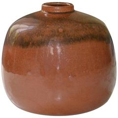 Vintage René Ben Lisa Stoneware Vase Ovoid