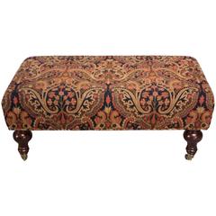 George Smith Decorator Ottoman on Casters