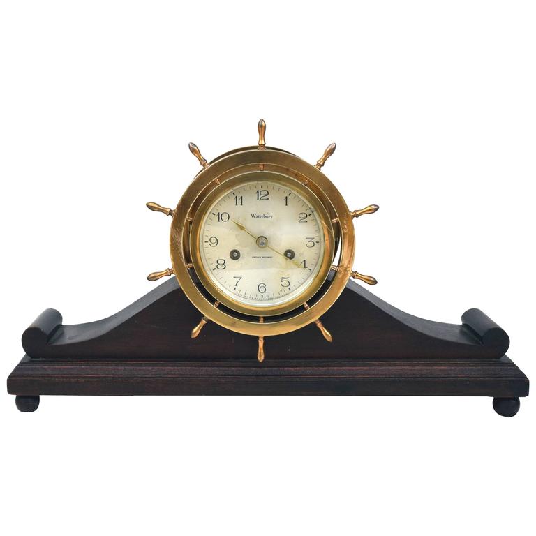 Waterford Ships Bell Clock No. 11 1915 at 1stDibs bell clock company