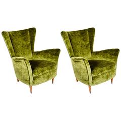 Pair of Italian Vintage Armchairs 2
