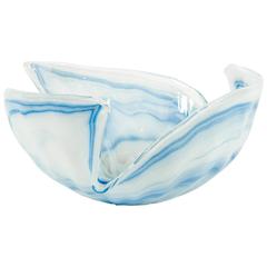 Large Vintage Murano Decorative Centerpiece Bowl