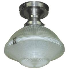 All Original Holophane Fitter and Glass, circa 1935 11