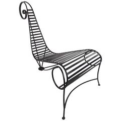 Contemporary Modern Decorator's Chair im Stil von Andre Dubreuil