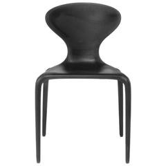 Black Moroso Supernatural Outdoor Dining Side Chair by Ross Lovegrove, Italy