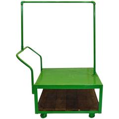 Kitson Rolling Display Cart, Lime Green