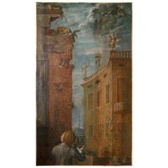 Oil on Canvas Neoclassical Setting 4