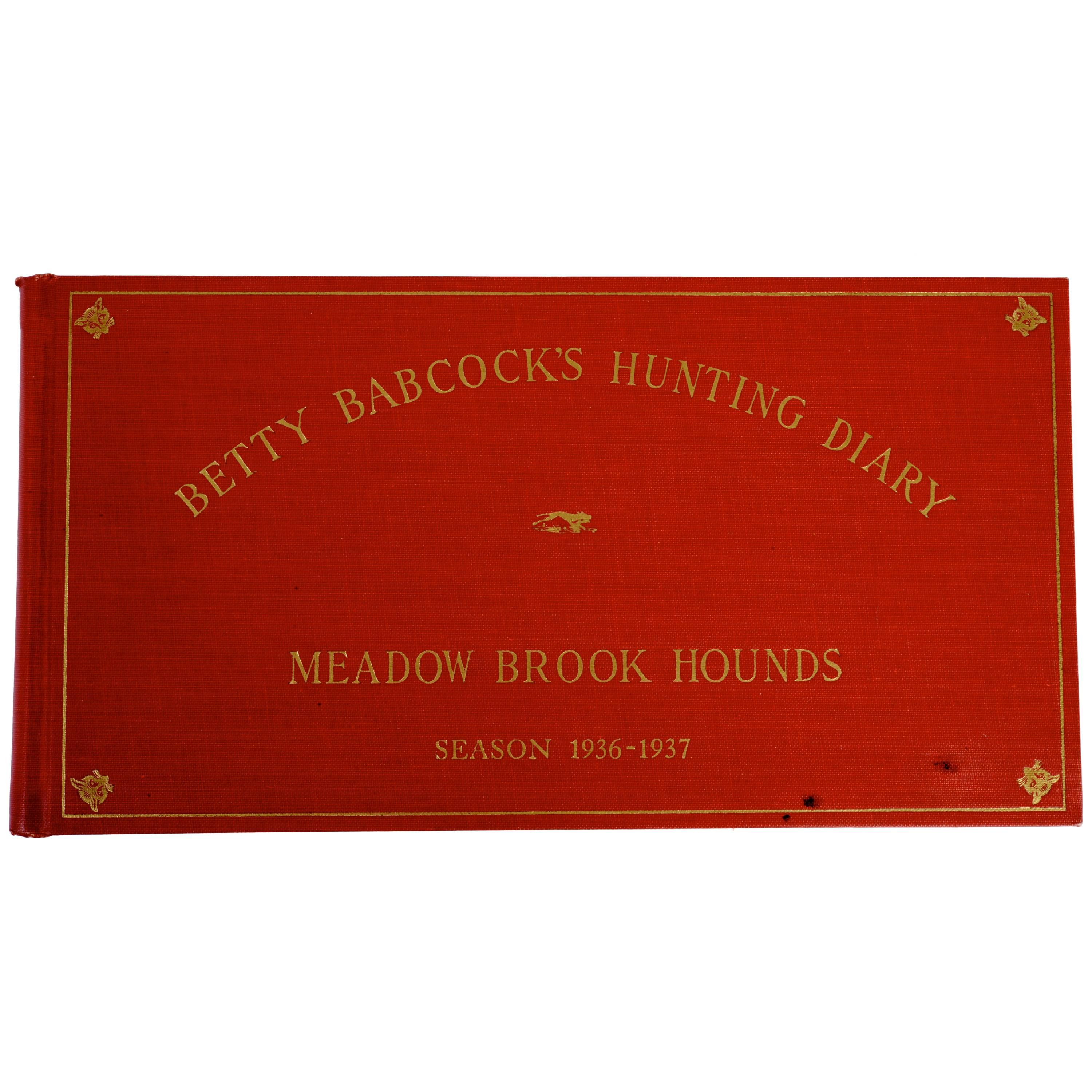 Betty Babcock's Illustrated Hunting Diary