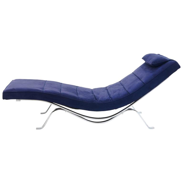 Low and Wide Chaise Longue by George Nelson for Herman Miller at