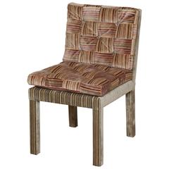 Vintage Patchwork Widdicomb Side Chair