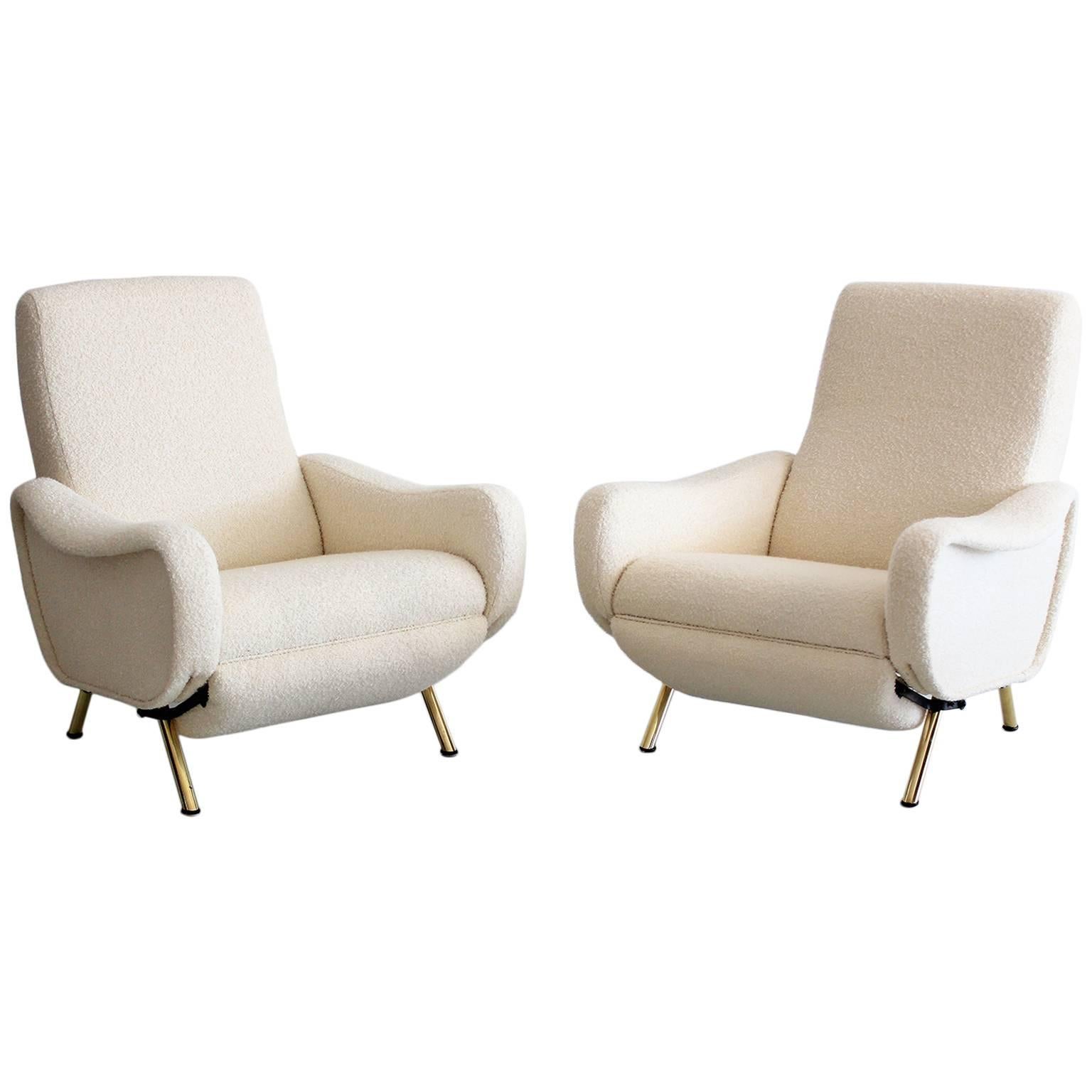 Marco Zanuso Reclining Chairs