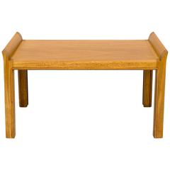 Tommi Parzinger 1950s Mahogany Bench 11