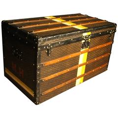 1920s Extra Large Goyard Steamer Trunk 1