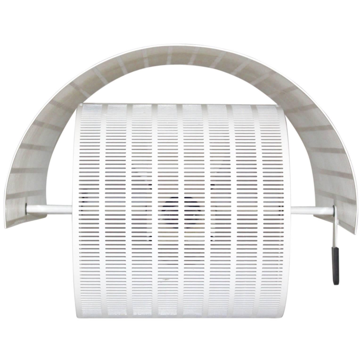 Applique postmoderno bianco vintage Shogun di Mario Botta, 1986 Italia in vendita