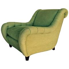 Rare James Mont Upholstered Lounge Chair 12