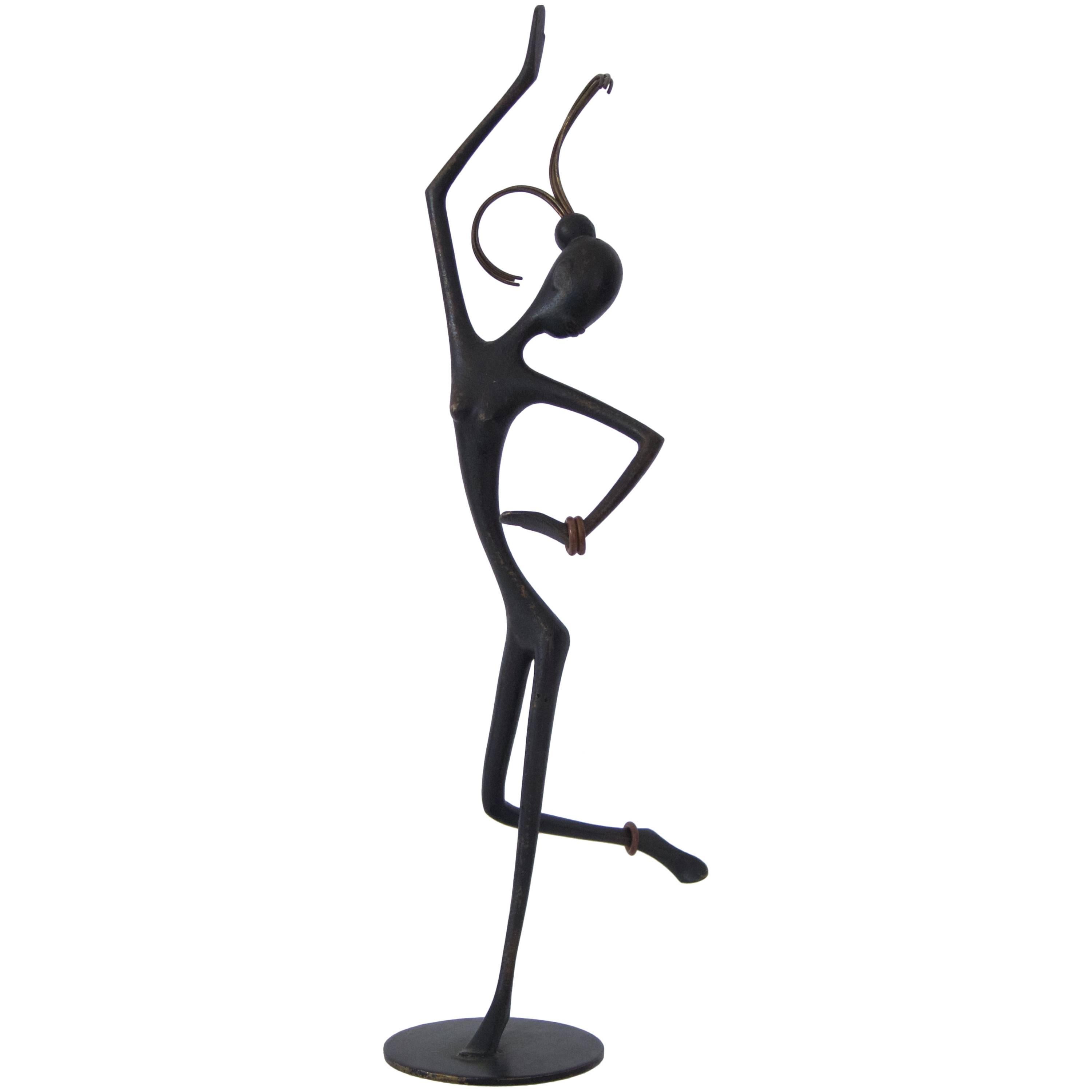 "Danzer" Sculpture by Franz Hagenauer For Sale