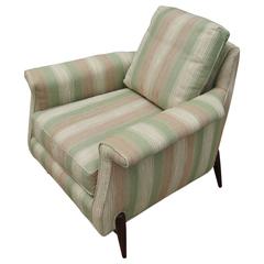 Mid-Century Upholstered Lounge Chair 10