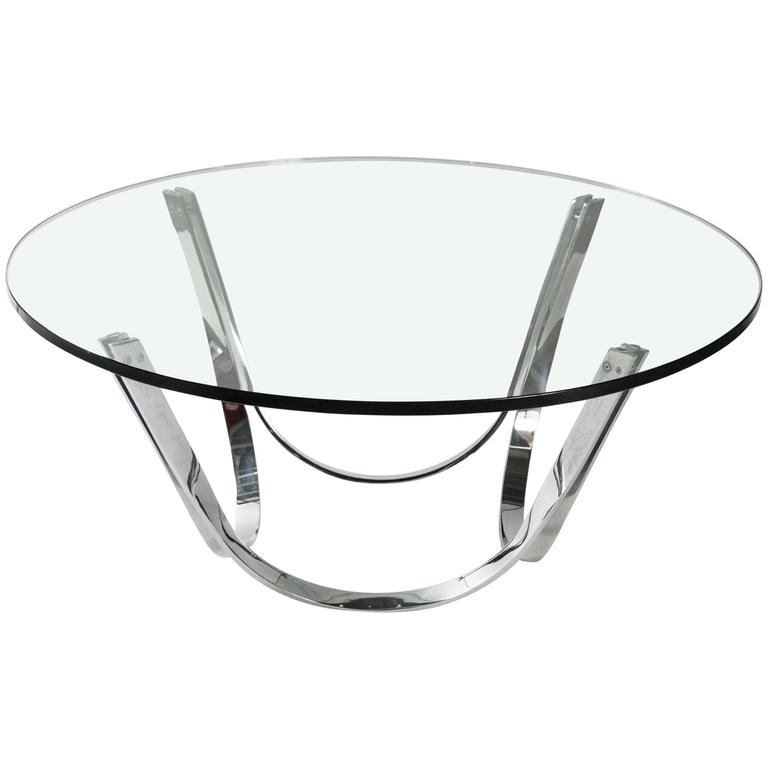 Round Gl Coffee Table By Tri Mark Designs Round Gl Coffee Table By Tri Mark Designs