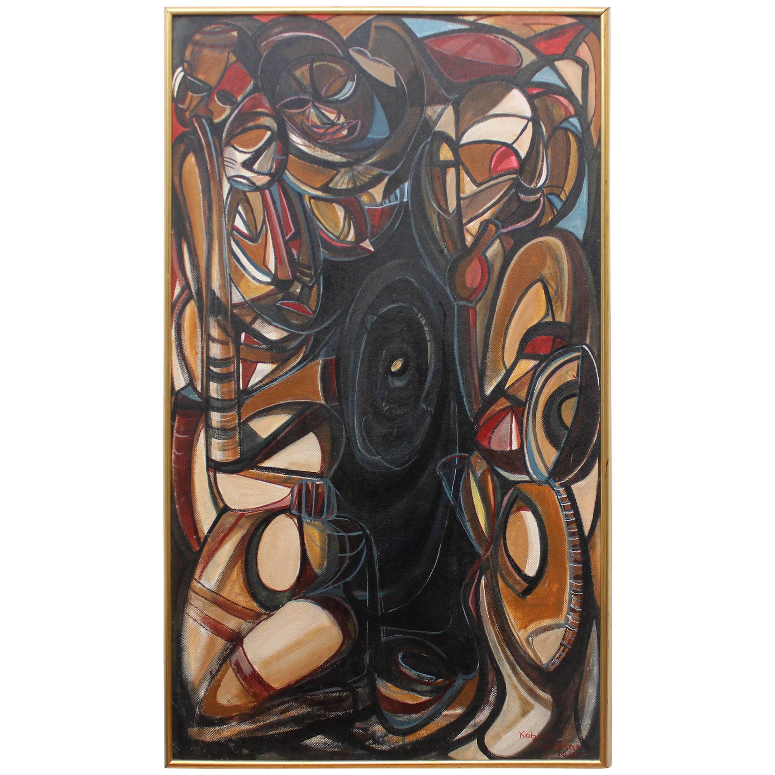 Abstract African Figures, by Kobina Bucknor, Ghana Africa