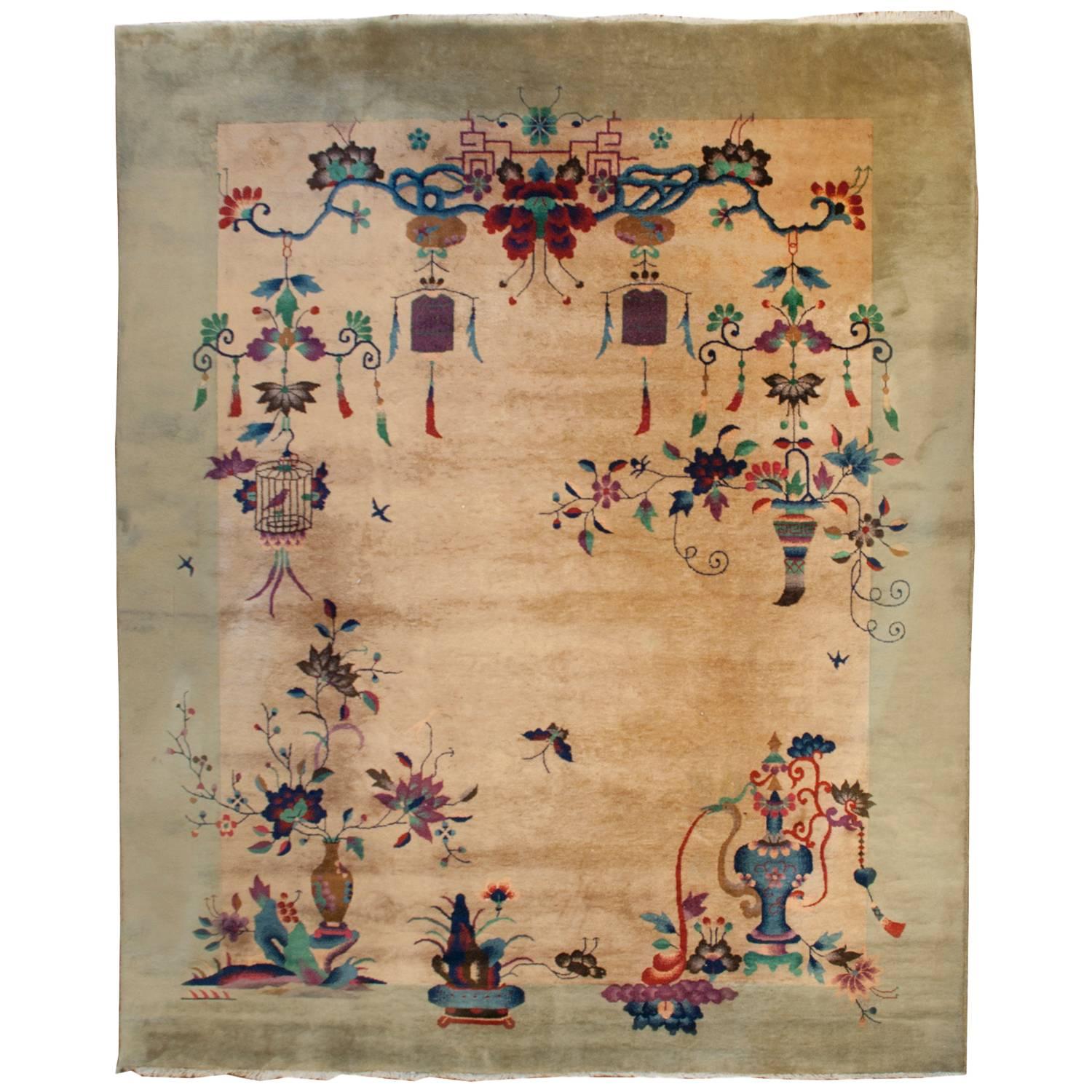 Fantastic Chinese Art Deco Rug