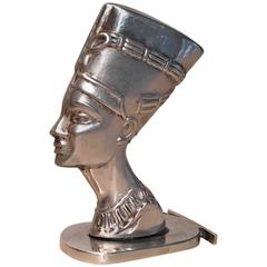 Vintage Sterling Silver Nefertiti